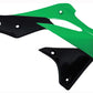 Radiator-scoops-KXF250-green-black - 16882.377