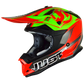 JUST1 J32 Pro Rave Red/Lime MX Helmet