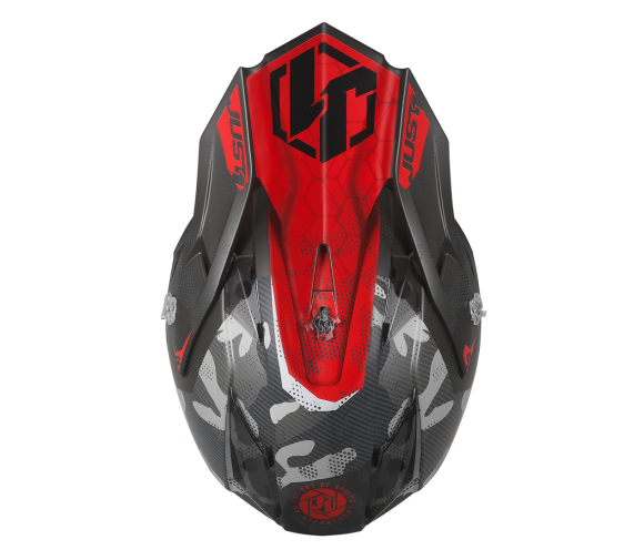 JUST1 J32 Swat Camo Red Matt Youth Helmet