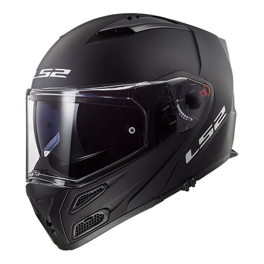 LS2 FF324 Metro Matt Black Flip Full Face Road Helmet