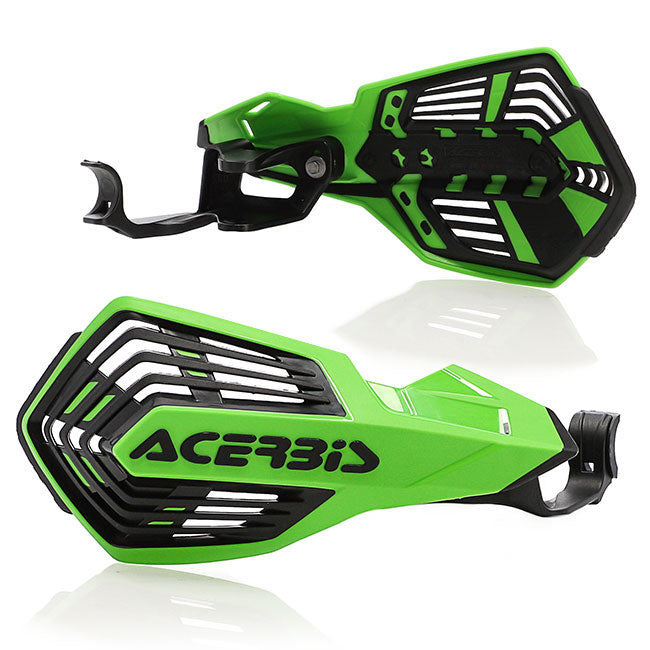 ACERBIS K-Future YKS Handguards Green/Black