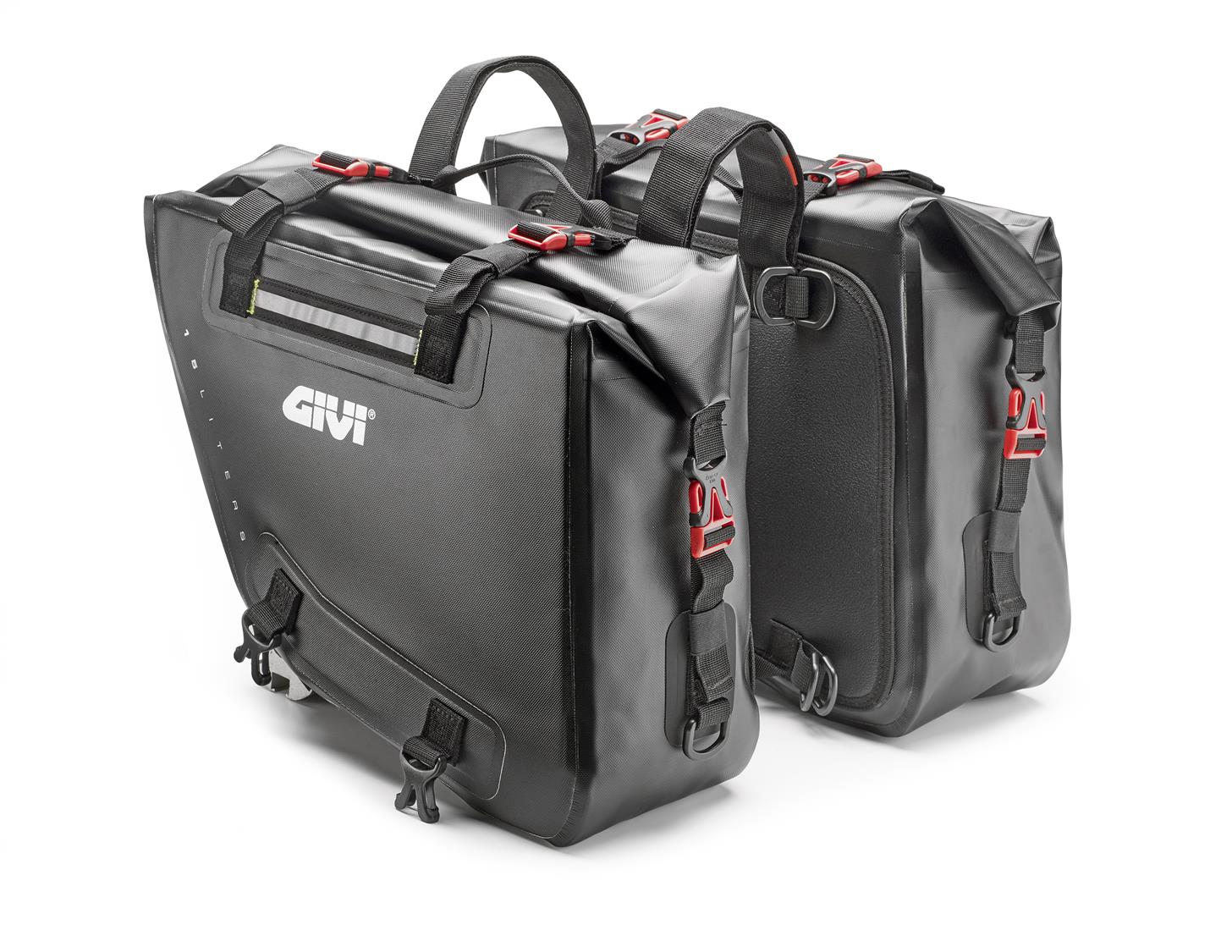 Givi GRT718 Waterproof Pannier Bags pair Timaru Yamaha