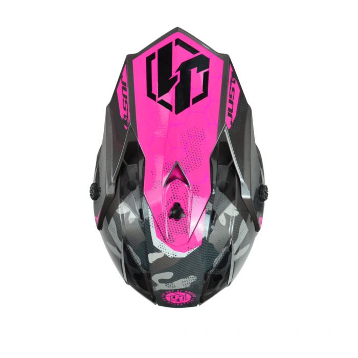 JUST1 J32 Swat Camo Pink Helmet