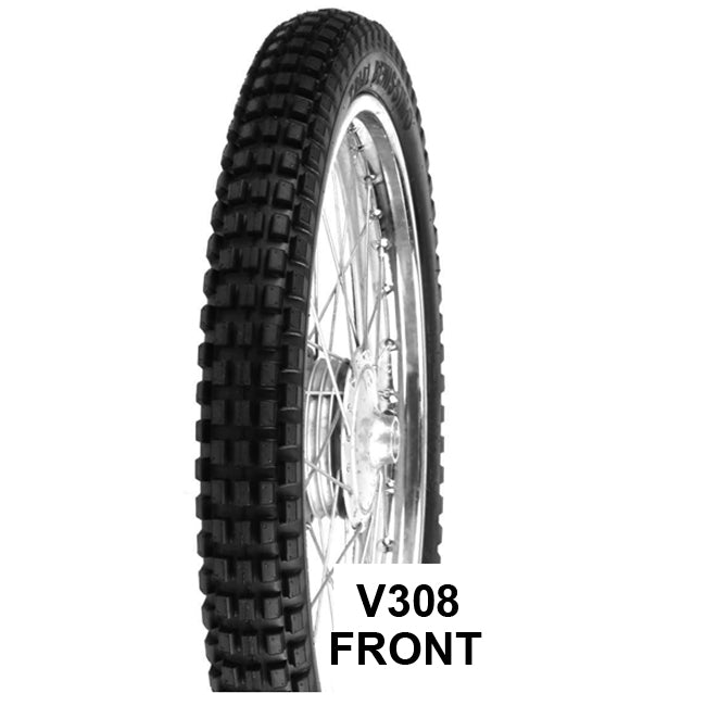 275-21 TT V308F Trial Vee Rubber Tyres V21275V308F
