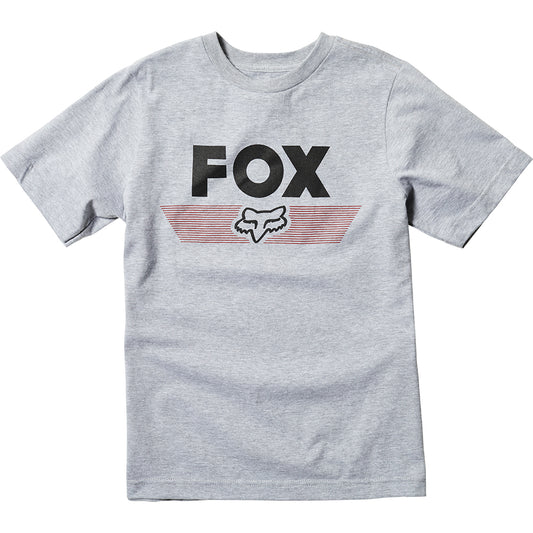 FOX Youth Aviator SS Light Grey Tee T-Shirt
