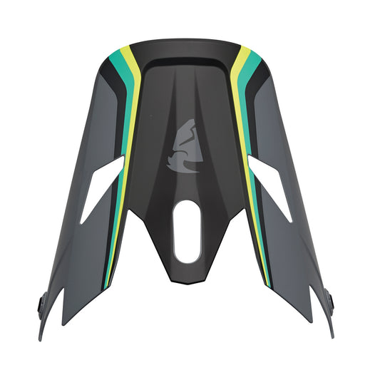 HELMET VISOR KIT S23 THOR MX SECTOR RUNNER GREY TEAL