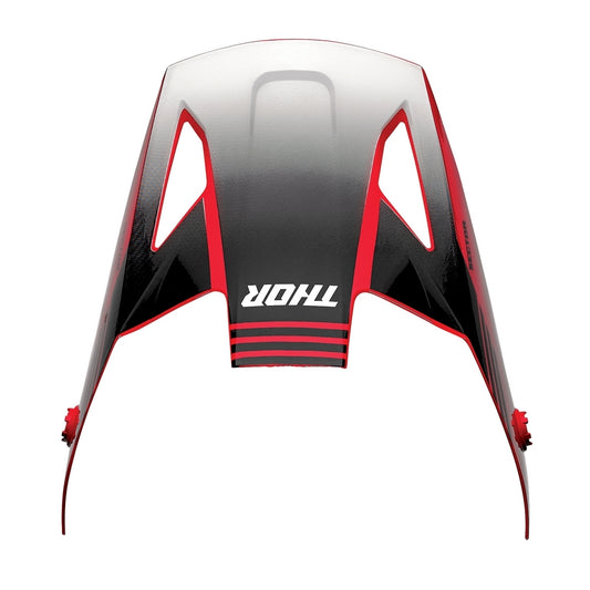 HELMET VISOR KIT S24 THOR MX SECTOR CARVE RED WHITE