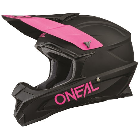 ONEAL 1 Series Helmet - Solid Black Pink (2)