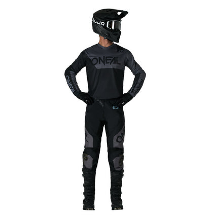 O'Neal Youth ELEMENT Racewear Pant - Black/Grey