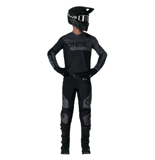 O'Neal Youth ELEMENT Racewear Pant - Black/Grey