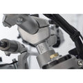 HANDLEBAR BAR RISER SW MOTECH 28MM HANDLEBARS SILVER DUCATI DESERT X 22-ON