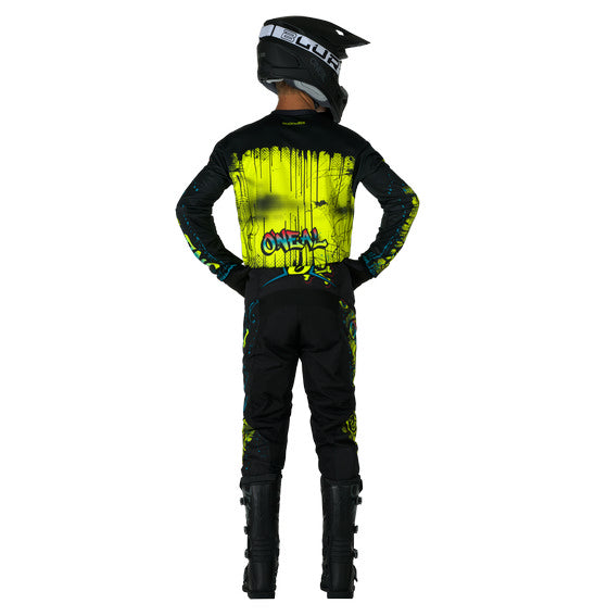O'Neal 2026 Youth ELEMENT Rancid Pant - Black/Neon