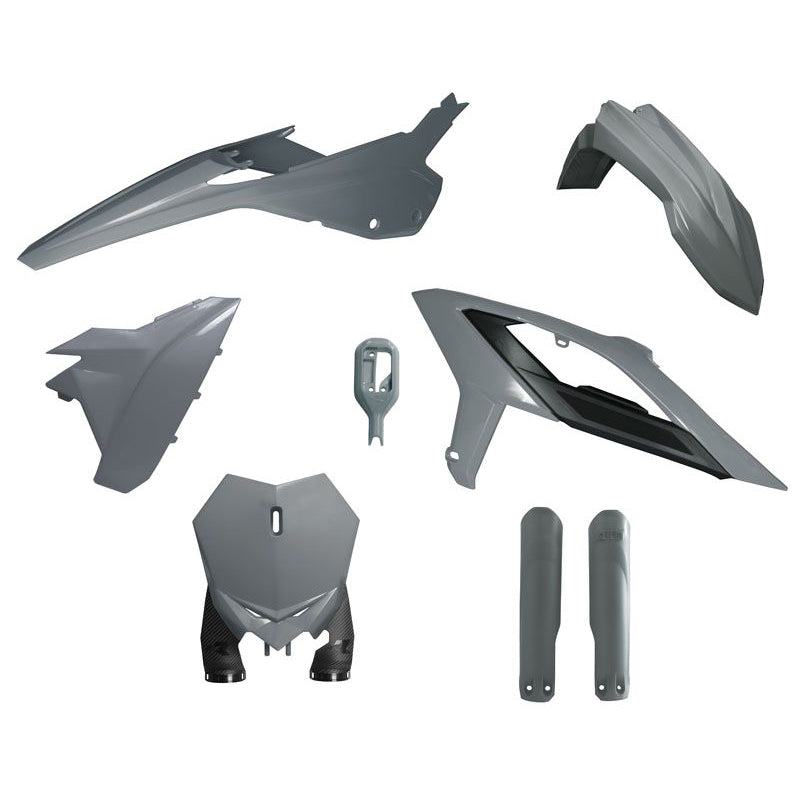 PLASTICS KIT RTECH 6 PIECE GREY BETA 125RX 200RX 250RX 350RX 390RX 430RX 480RX 23 300RX