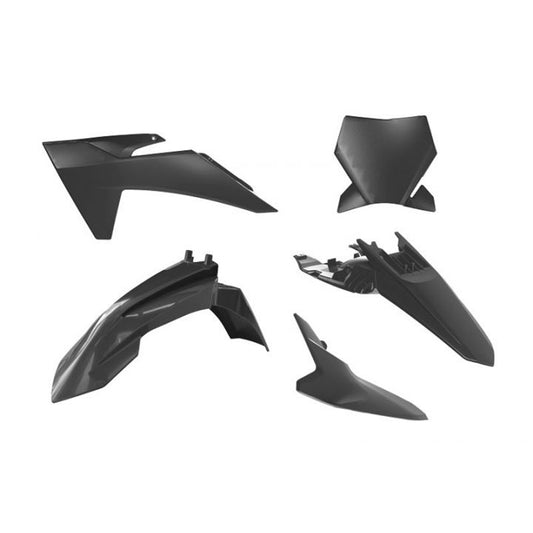 PLASTICS KIT RTECH 6 PIECE BLACK KTM 65SX 24-25