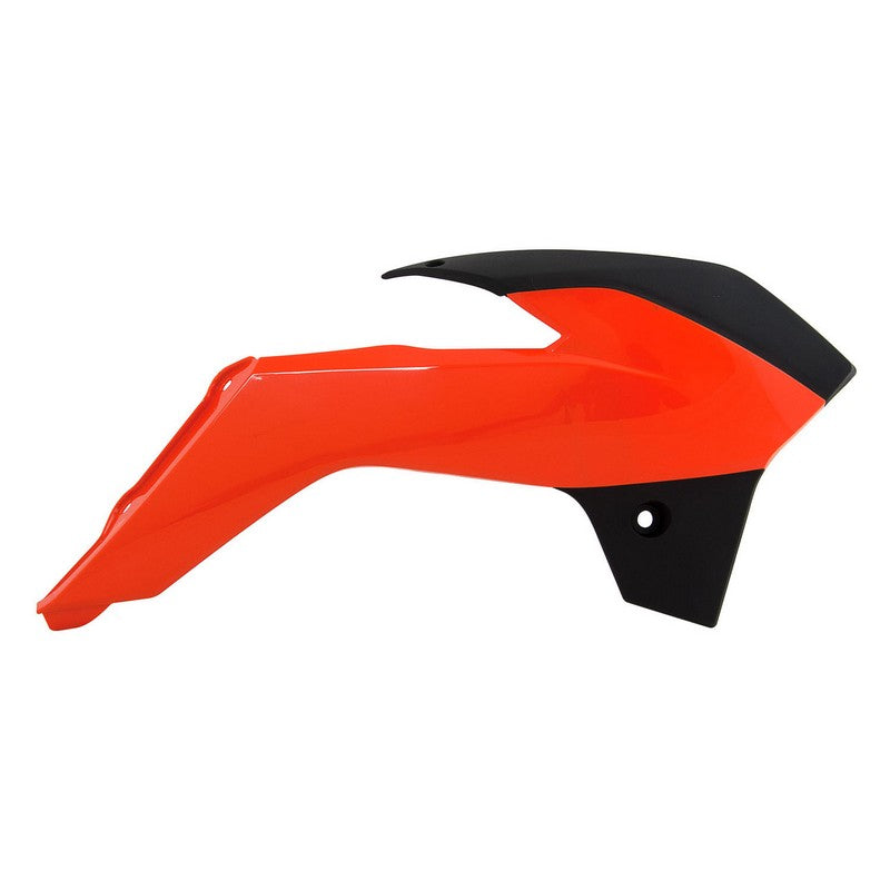 RADIATOR SHROUDS RTECH ORANGE BLACK KTM 85 SX 13-17