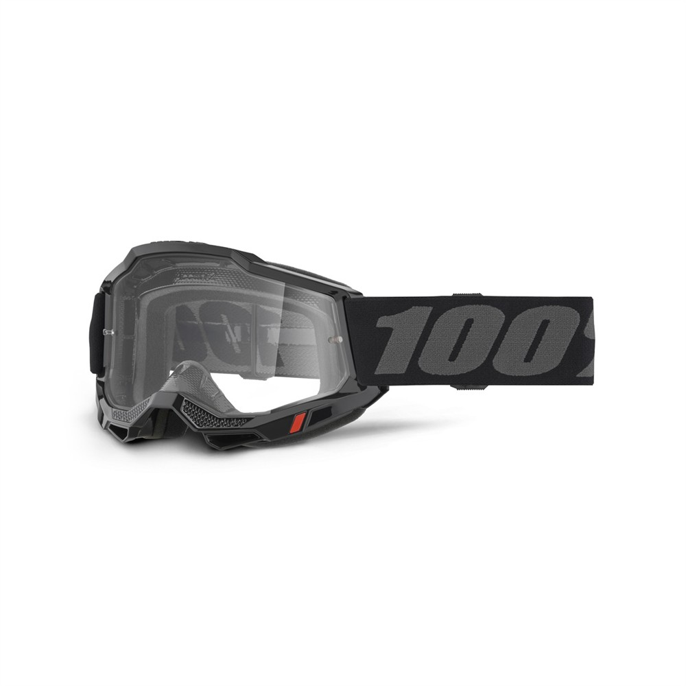 100% Accuri 2 OTG Black - Clear Lens