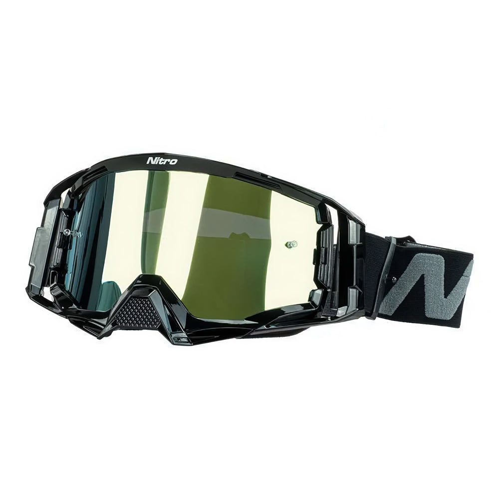 NITRO NV-150 GOGGLES [BLACK GOLD LENS] 1