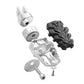 FOOTREST KIT SW MOTECH EVO DUCATI