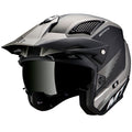 MT District SV Post Matt Black Grey
