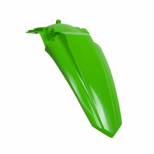 REAR FENDER RTECH FLURO GREEN KAWASAKI KX250F 21-24  KX450F 19-23