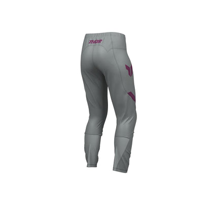 THOR MX PANT WOMENS RIDEMODE MENACE PUR/GRAY