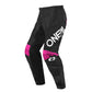 O'Neal 2025 Women's ELEMENT Shocker Pants - Black/Pink