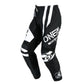 O'Neal 2025 ELEMENT Warhawk Pant - Black/White