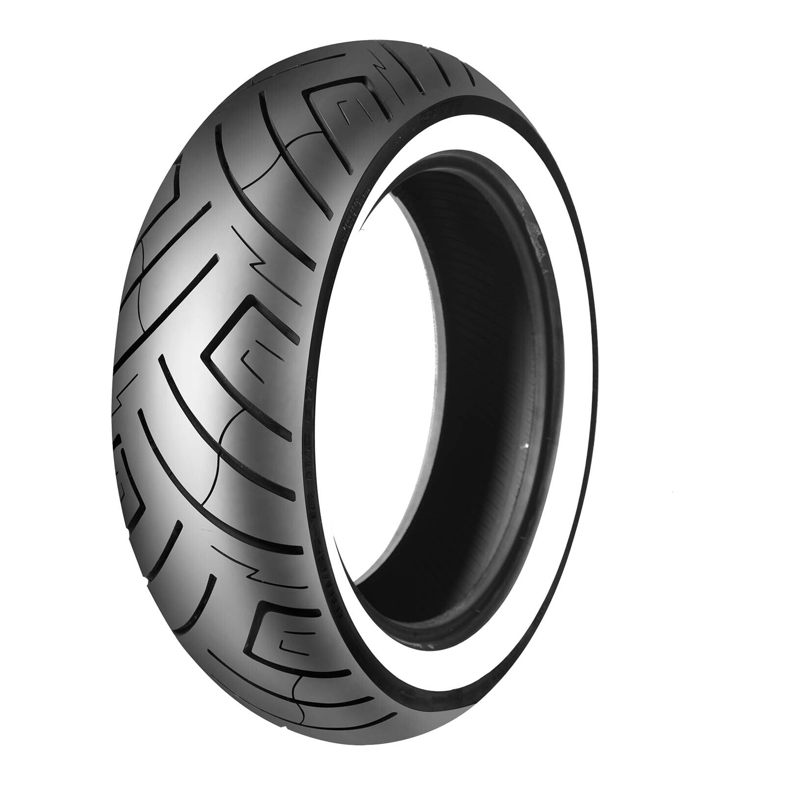 Shinko SR777 160/70-17 Rear Tubeless Cruiser Tyre (White Wall)