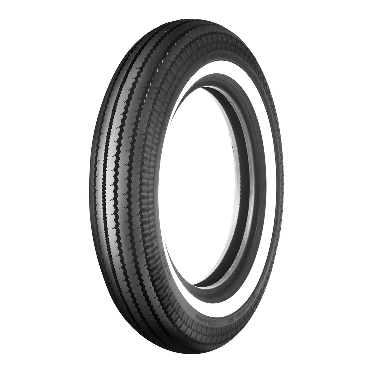 Shinko E270 400-19 Super Classic Front Classic Tyre (White Wall)