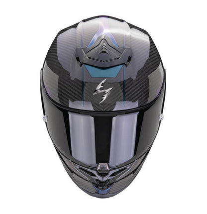 Scorpion EXO-R1 EVO CARBON AIR RALLY - Black/Chameleon