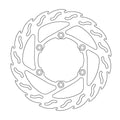 BRAKE DISC FRONT MOTO MASTER FLAME 290MM SUZUKI DR650 96-ON