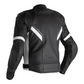 RST SABRE LEATHER JACKET [BLACK WHITE]