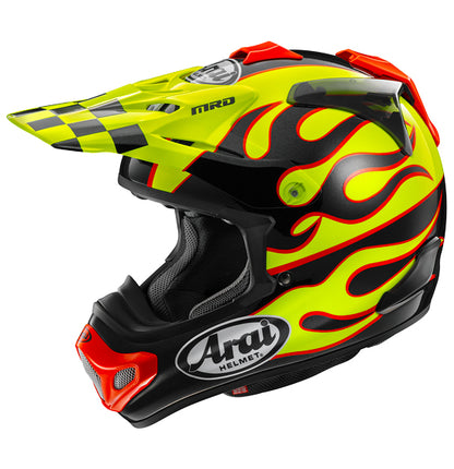 Arai MX-V EVO - Flame Yellow