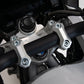HANDLEBAR BAR BACK SW MOTECH 32MM HANDLEBARS SILVER BMW R1200GS R1200GS R1250GS ADVENTURE