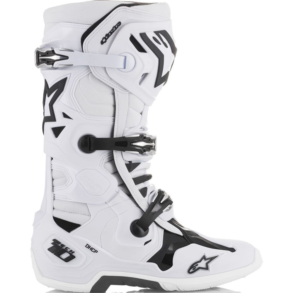 Tech-10 MX Boots White