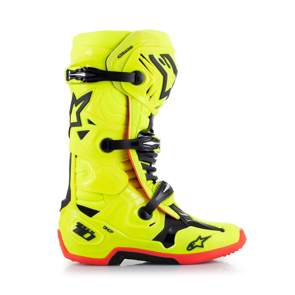 Tech-10 MX Boots Yellow Fluoro