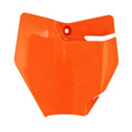NUMBER PLATE RTECH ORANGE KTM 50 SX 16-24 SX-E 20-24