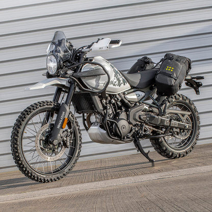 ROYAL ENFIELD Himalayan fitted with the Kreiga OS-BASE /  OS-Adventure Packs