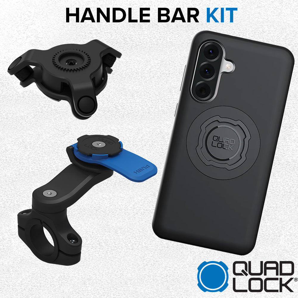 Samsung Galaxy A56 Handlebar Mount Kit Quad Lock