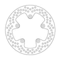 BRAKE DISC REAR MOTO MASTER HALO 240MM HUSQVARNA KTM