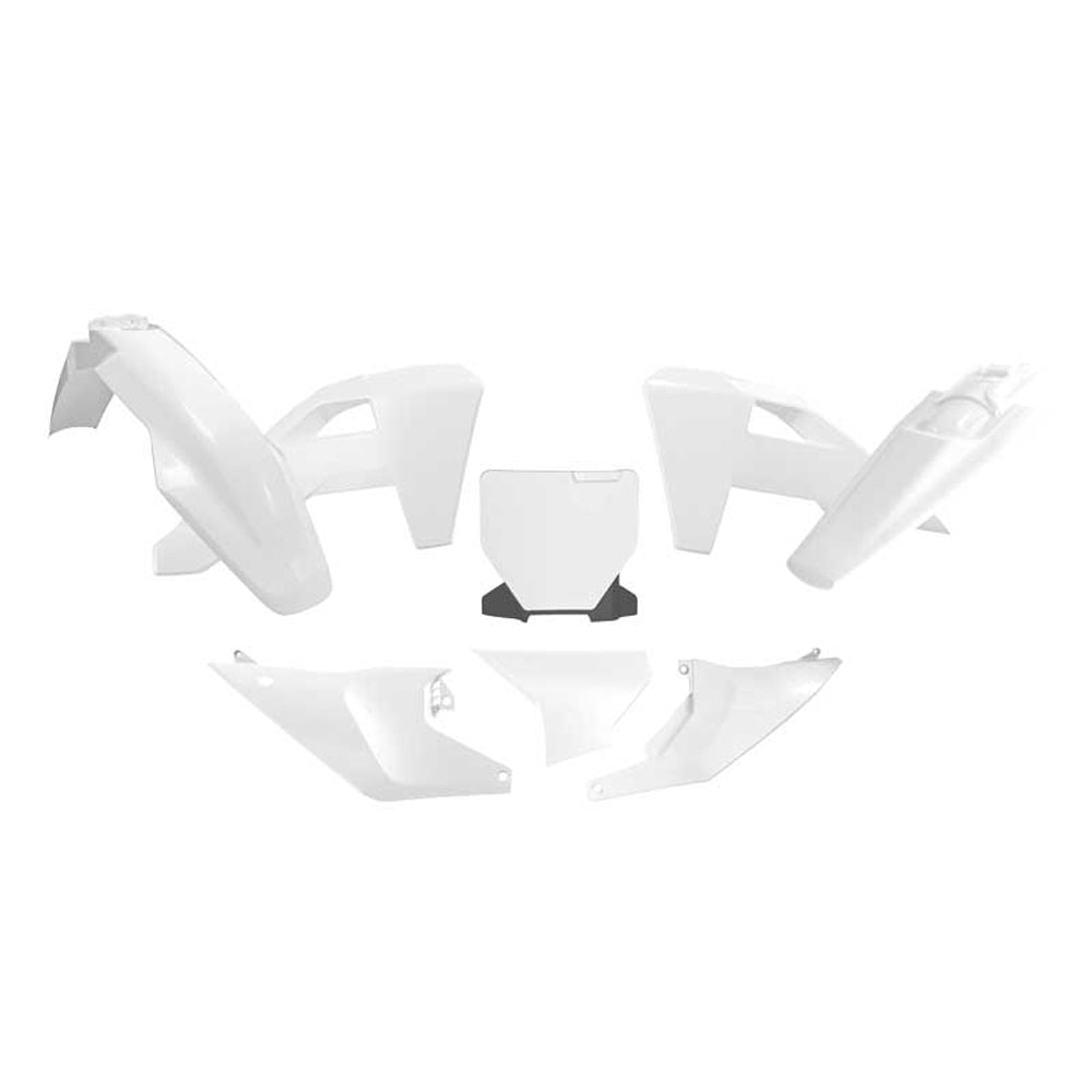 PLASTICS KIT RTECH 6 PIECE WHITE HUSQVARNA FC FX TC TX