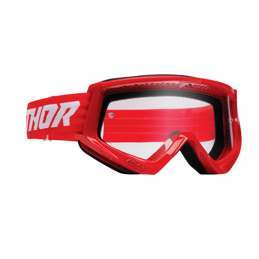 GOGGLES S24 THOR MX YOUTH COMBAT RED/WHITE