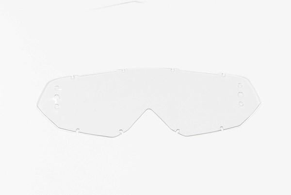 GOGGLE LENS THOR  ENEMY HERO BOMBER DRILLED FOR ROLL OFFS CLEAR