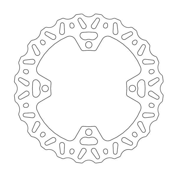 BRAKE DISC REAR MOTO MASTER NITRO 240MM SUZUKI TM RACING YAMAHA