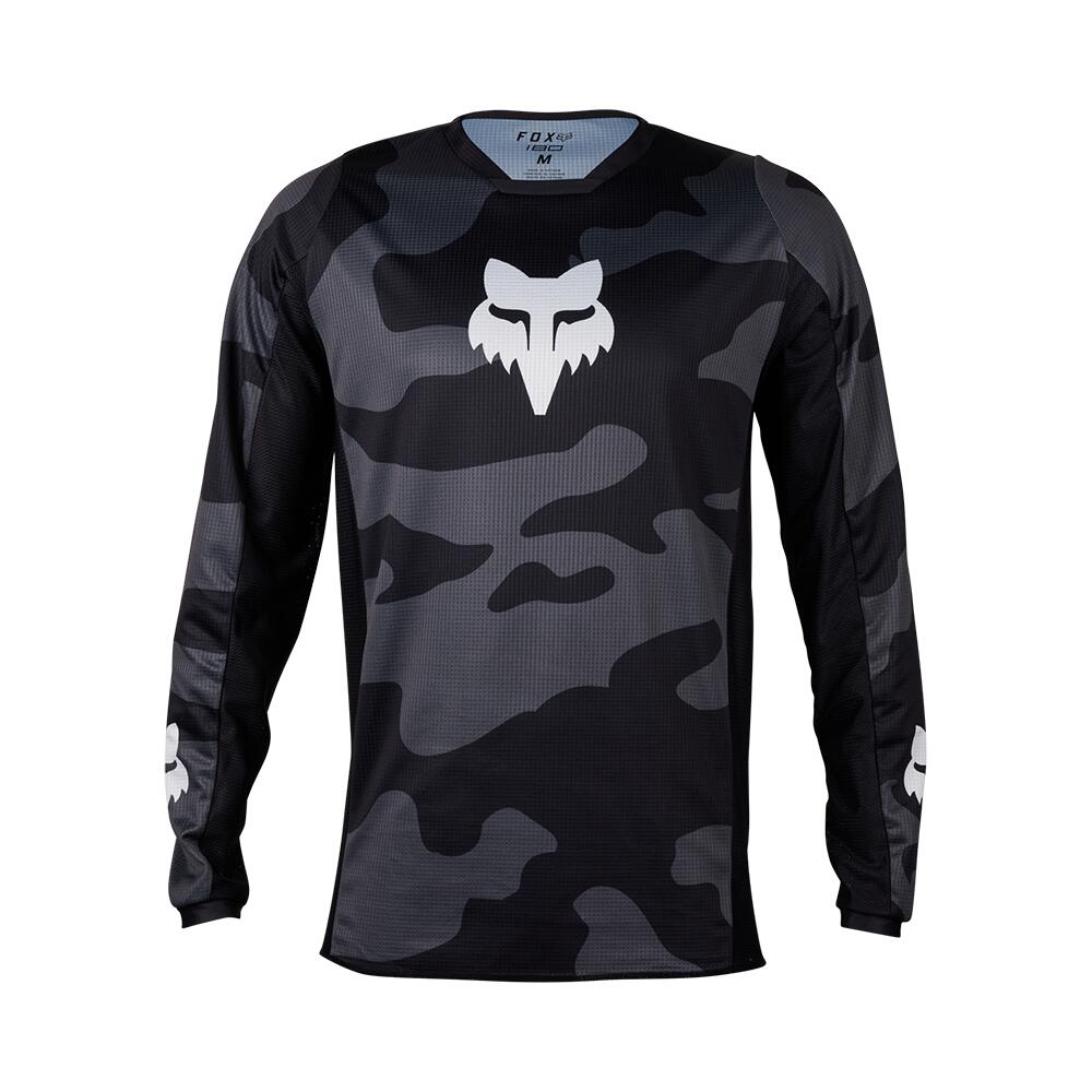 Fox 180 Bnkr Jersey Black Camo M