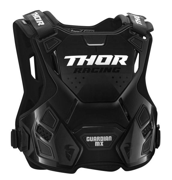 CHEST PROTECTOR S24 THOR MX GUARDIAN MX ROOST YOUTH 2XS XS BLACK