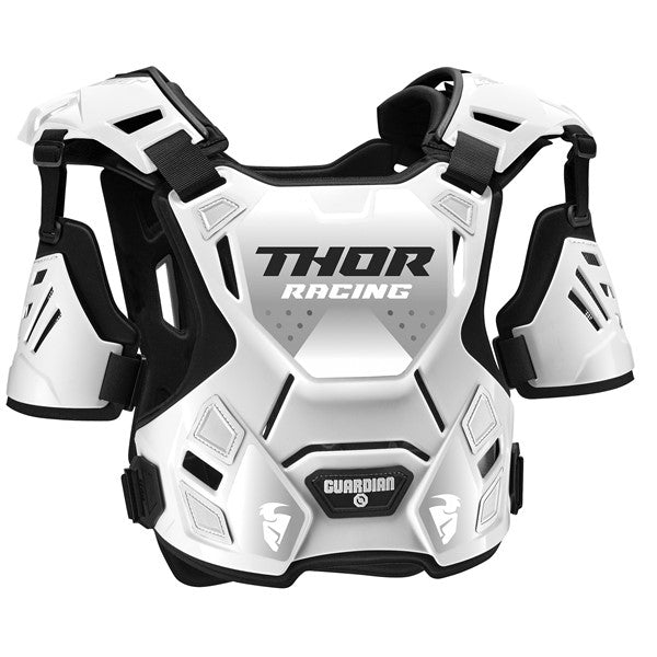 CHEST PROTECTOR S24 THOR MX GUARDIAN ADULT XL 2XL WHITE/BLACK