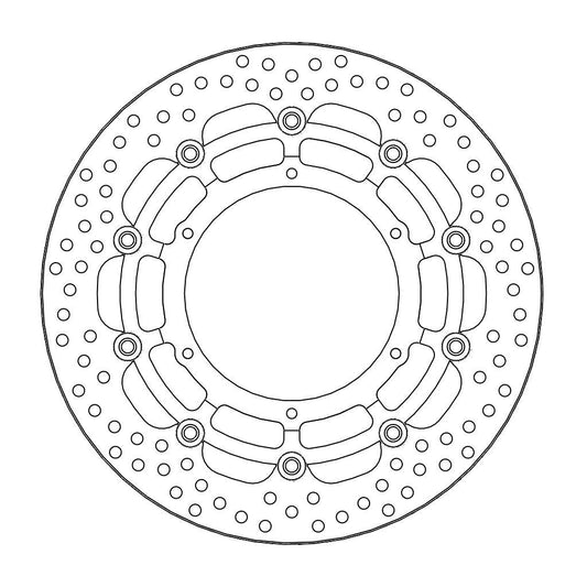 BRAKE DISC FRONT MOTO MASTER HALO 320MM KTM