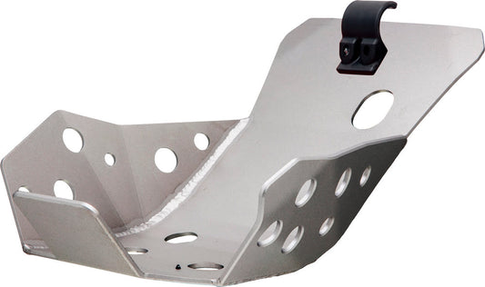 SKID PLATE CROSSPRO 4MM ALUMINIUM KAWASAKI KLX450R 08-21 SILVER