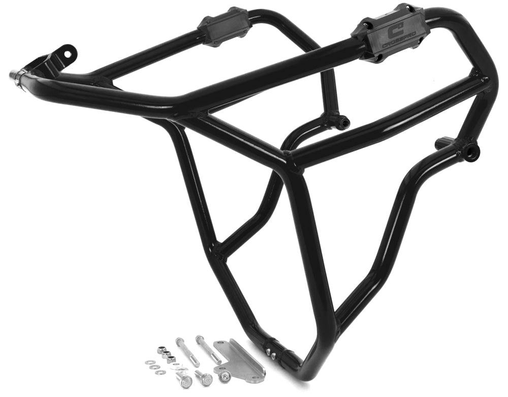 CRASHBARS CROSSPRO ALUMINUM TRIAL BLACK SUZUKI DL650 VSTROM 2017-2019